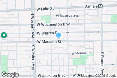 Map image of the property - 2240 W Madison St