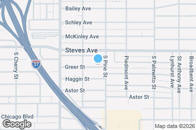 Map image of the property - 229 Greer St