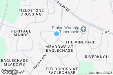 Map image of the property - 1608 Maybrook Dr