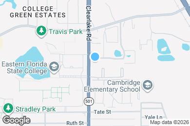 Map image of the property - 1554 University Lane