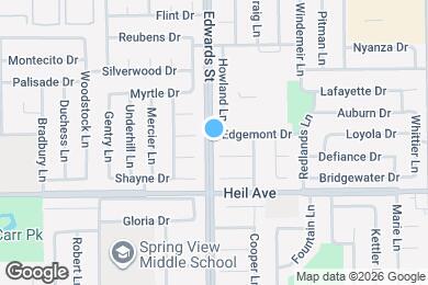 Map image of the property - 6502 Edgemont Dr