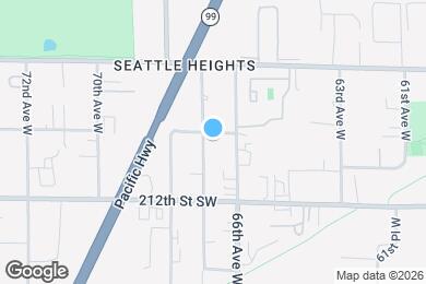 Map image of the property - 21009 67th Ave W