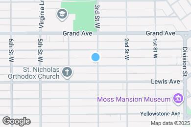 Map image of the property - 301 Burlington Ave