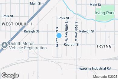 Map image of the property - 220 S 61st Ave W