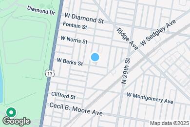 Map image of the property - 3031 W Berks St