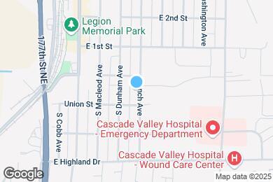 Map image of the property - 214 S French Ave