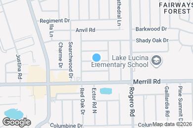 Map image of the property - 6238 Round Oak Ln