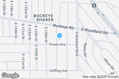 Map image of the property - 2953 E 128th St