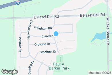Map image of the property - 4122 Glendale Dr