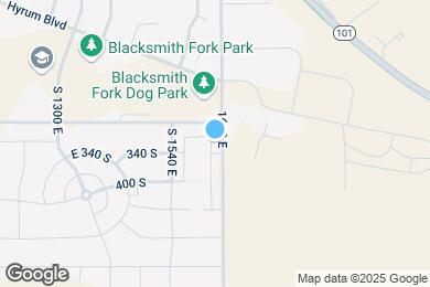 Map image of the property - 335 S 1580 E