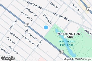 Map image of the property - 83 S Lake Ave