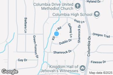 Map image of the property - 2186 Kilarney Rd