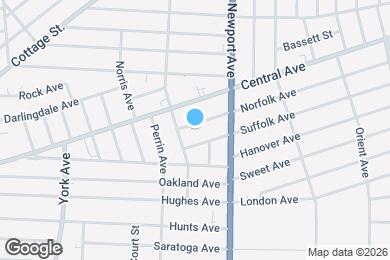 Map image of the property - 21 Norfolk Ave