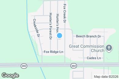 Map image of the property - 7180 Hunter's Horn Dr