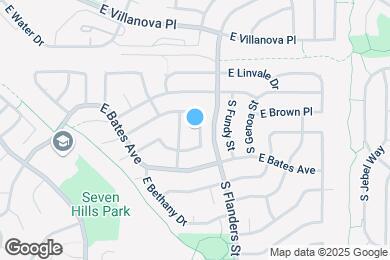 Map image of the property - 2869 South Espana Court
