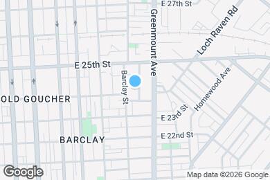 Map image of the property - 2424 Brentwood Ave