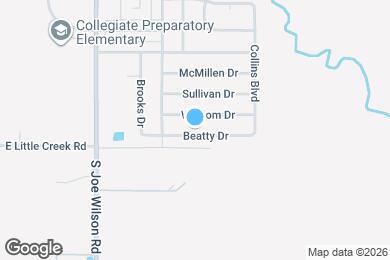 Map image of the property - 1210 Beatty Dr