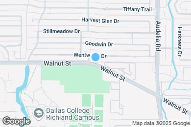 Map image of the property - 9611 Walnut St