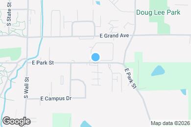 Map image of the property - 905 E Park St