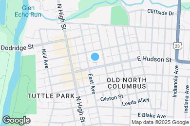 Map image of the property - 70 E Hudson St