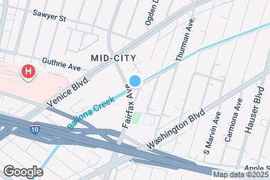 Map image of the property - 2211 S Genesee Ave