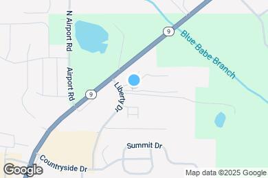 Map image of the property - 100 Raleigh Ct