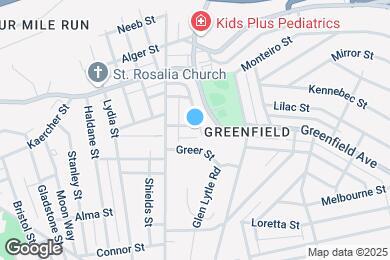 Map image of the property - 628 Blanton St