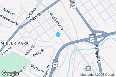 Map image of the property - 1517 Garfield Ave