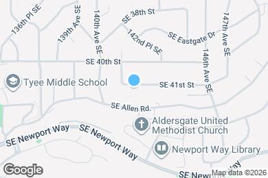 Map image of the property - 14215 SE 41st St