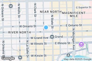 Map image of the property - 32 W Grand Ave