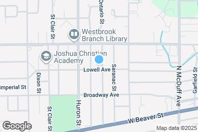 Map image of the property - 2701 Lowell Ave