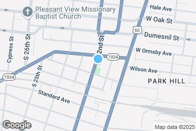Map image of the property - 1333 S 22nd St