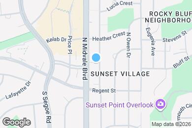 Map image of the property - 302 N Meadow Ln