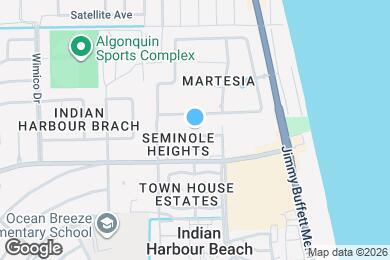 Map image of the property - Park Drive Apartments