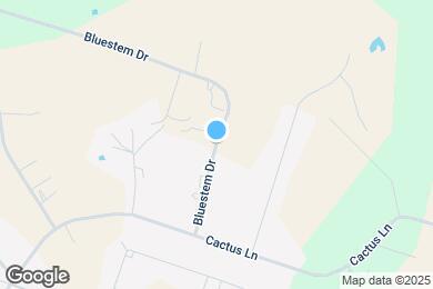 Map image of the property - 709 Blue Stem Dr