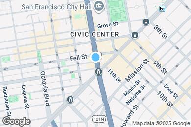 Map image of the property - 31 Van Ness Ave