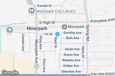 Map image of the property - 452 Bard St