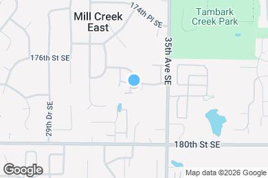 Map image of the property - 17707 33rd Dr SE