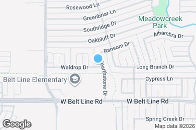 Map image of the property - 615 Hearthstone Dr