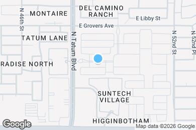 Map image of the property - 4864 E Village Dr