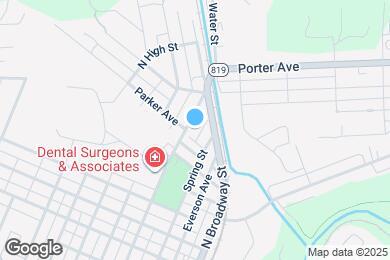 Map image of the property - 704 N Chestnut St