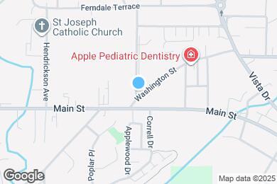 Map image of the property - 2190 Washington St