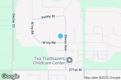 Map image of the property - 310 E Ivy Rd