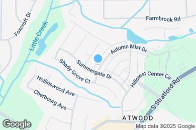 Map image of the property - 2476 Autumn Mist Dr