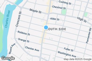 Map image of the property - 636 Moody St