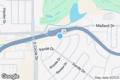 Map image of the property - 1104 Quivira Dr