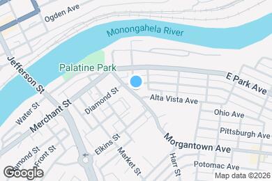 Map image of the property - 315 Morgantown Ave