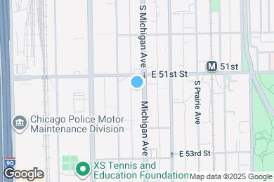Map image of the property - 5124 S Michigan Ave