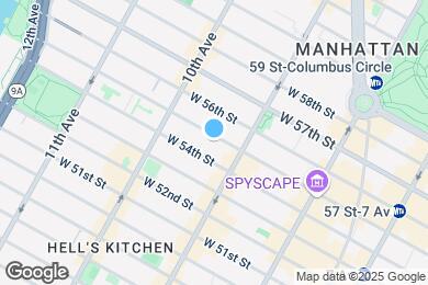 Map image of the property - 422 W 55th St
