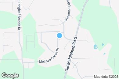 Map image of the property - 9856 Melrose Creek Dr